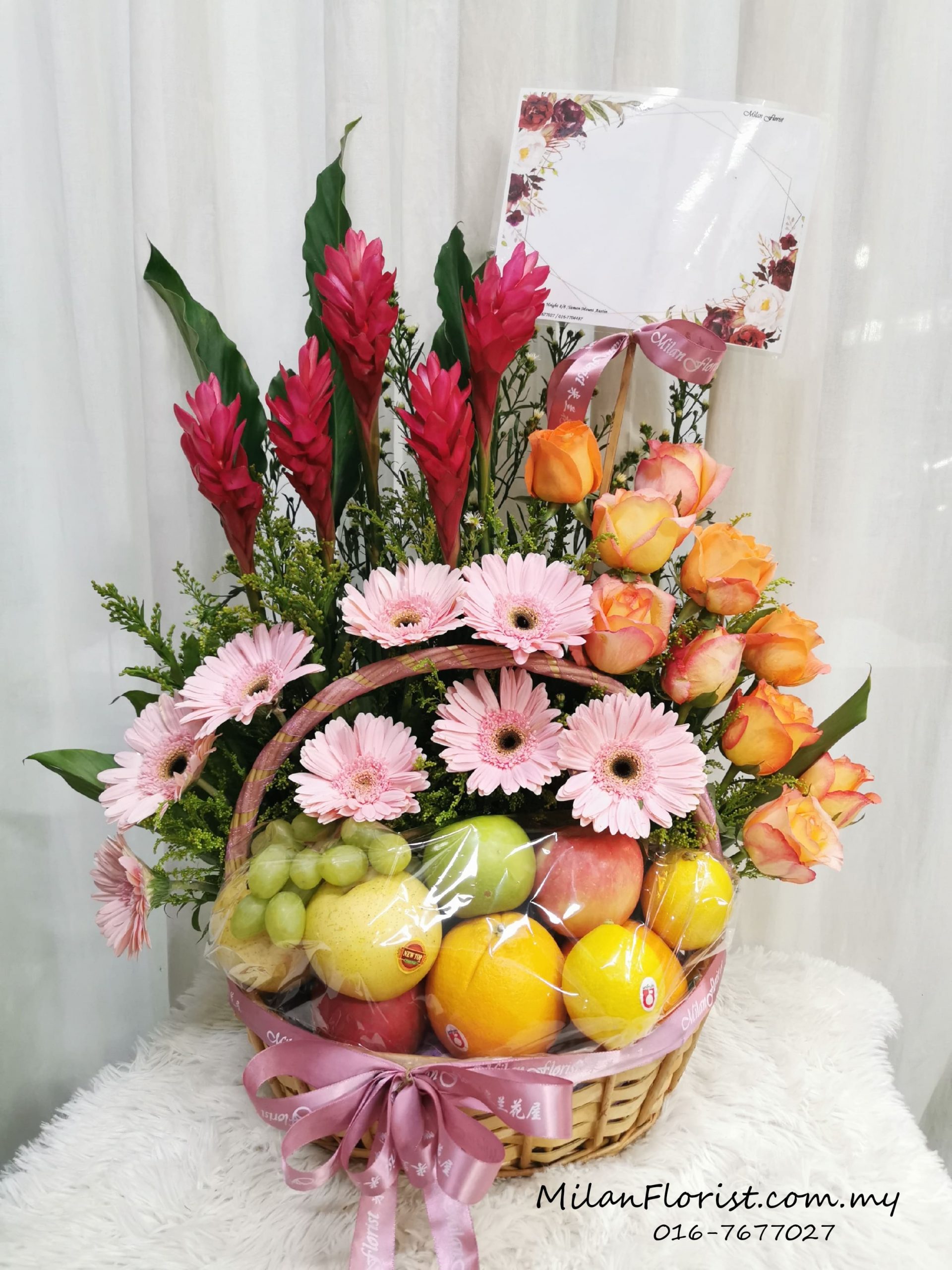 Milan Florist Fruits Basket 米兰水果花篮 032 – Milan Florist